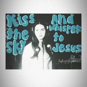 Lana Del Rey 4x6 card